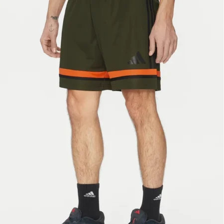 adidas Pantaloncini sportivi Squadra 25 JN7855 Verde Regular Fit
