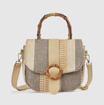 Borsa di Paglia Verde