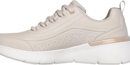 Sneakers beige da Donna Skechers Air in Memory Foam